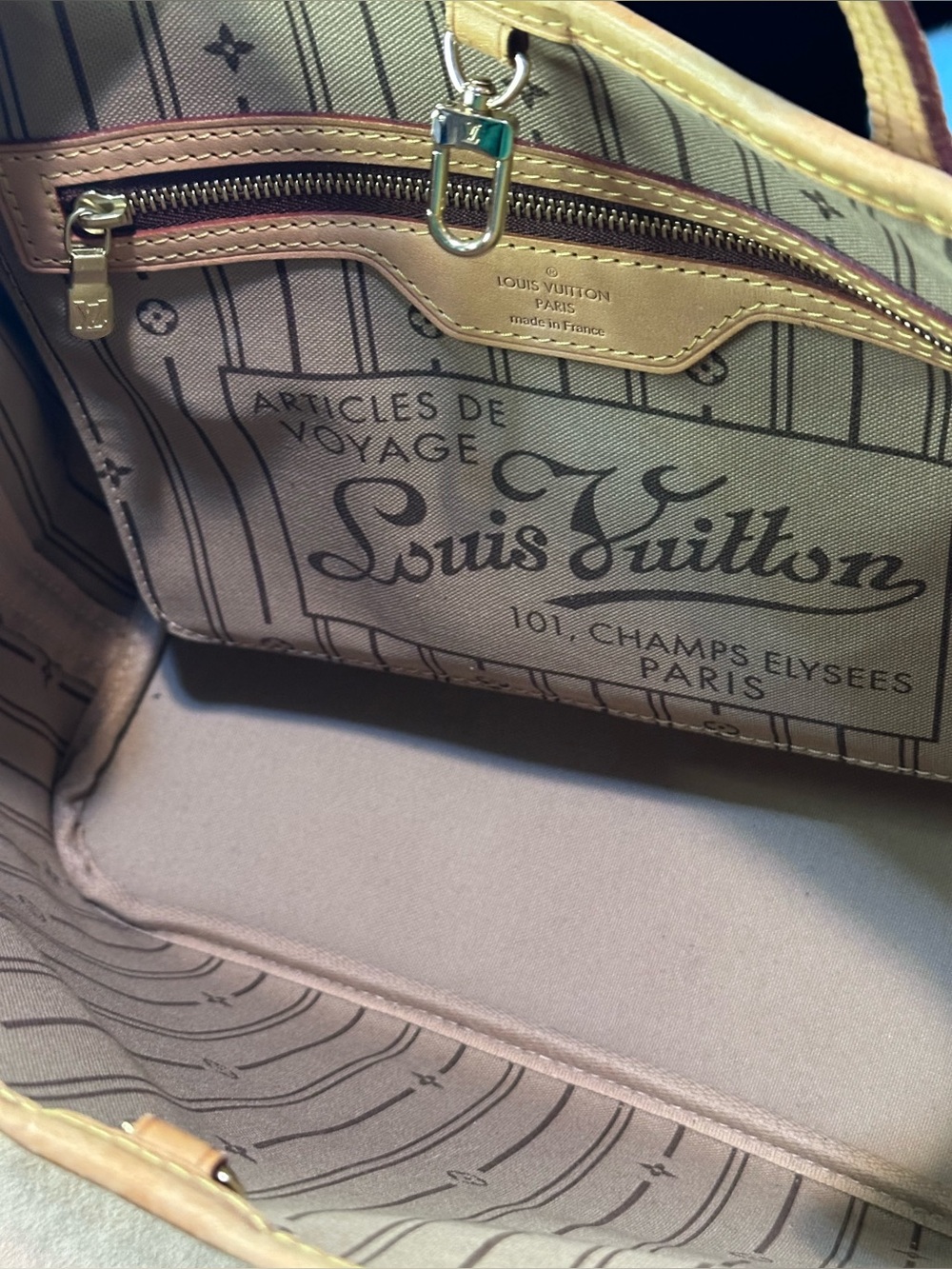 Louis Vuitton Neverfull Monogram Tote PM Brown Canvas - Picture 11 of 16